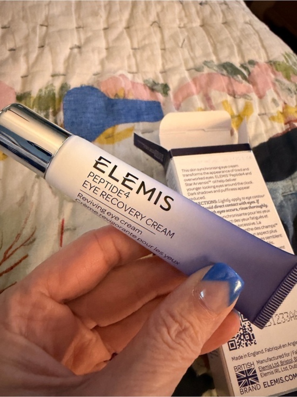 ELEMIS Peptide4 Eye Recovery Cream NIB 15mL/.5 oz